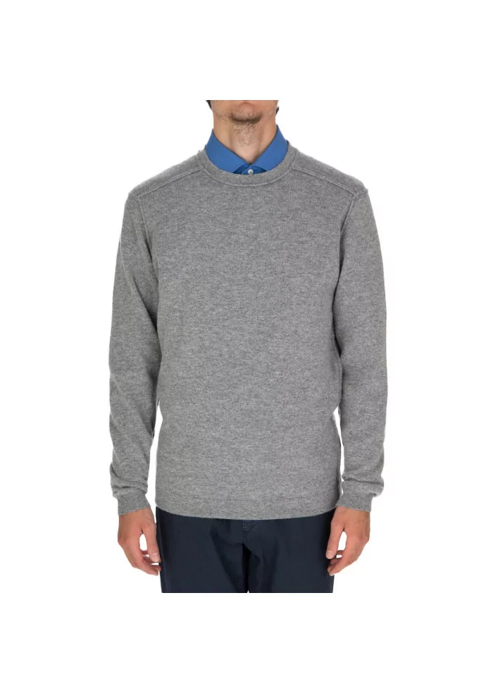 WOOL & CO | MAGLIONE LANA VISCOSA GRIGIO In Linea