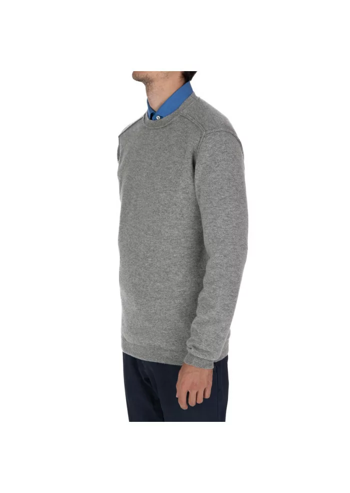 WOOL & CO | MAGLIONE LANA VISCOSA GRIGIO In Linea