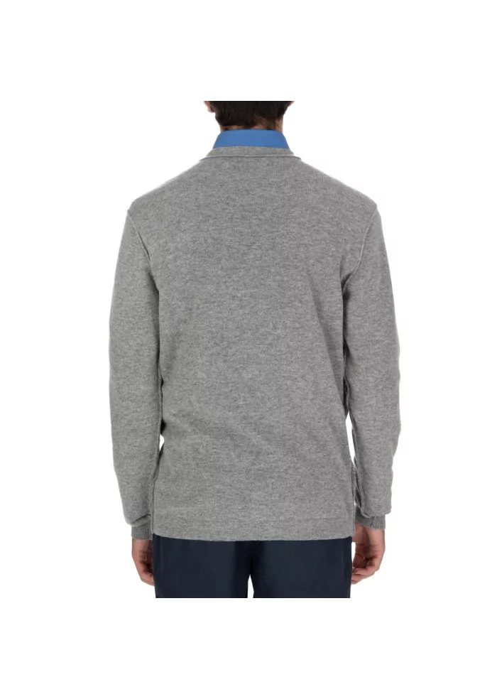 WOOL & CO | MAGLIONE LANA VISCOSA GRIGIO In Linea