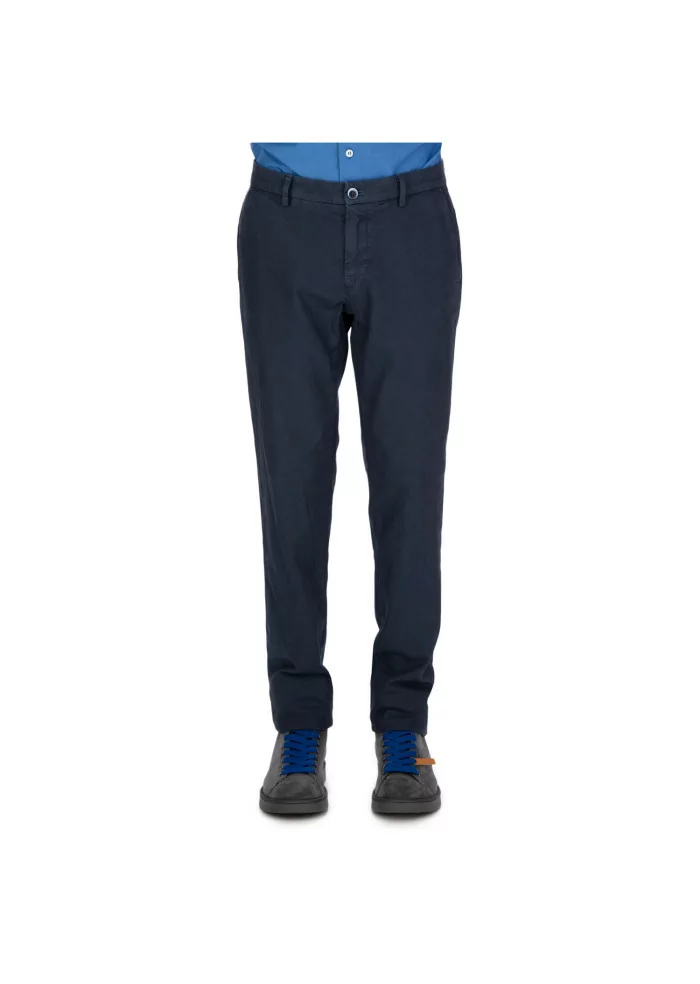 MASON'S | PANTALONI MILANOSTYLE CHINO SLIM BLU Spedizione Gratuita