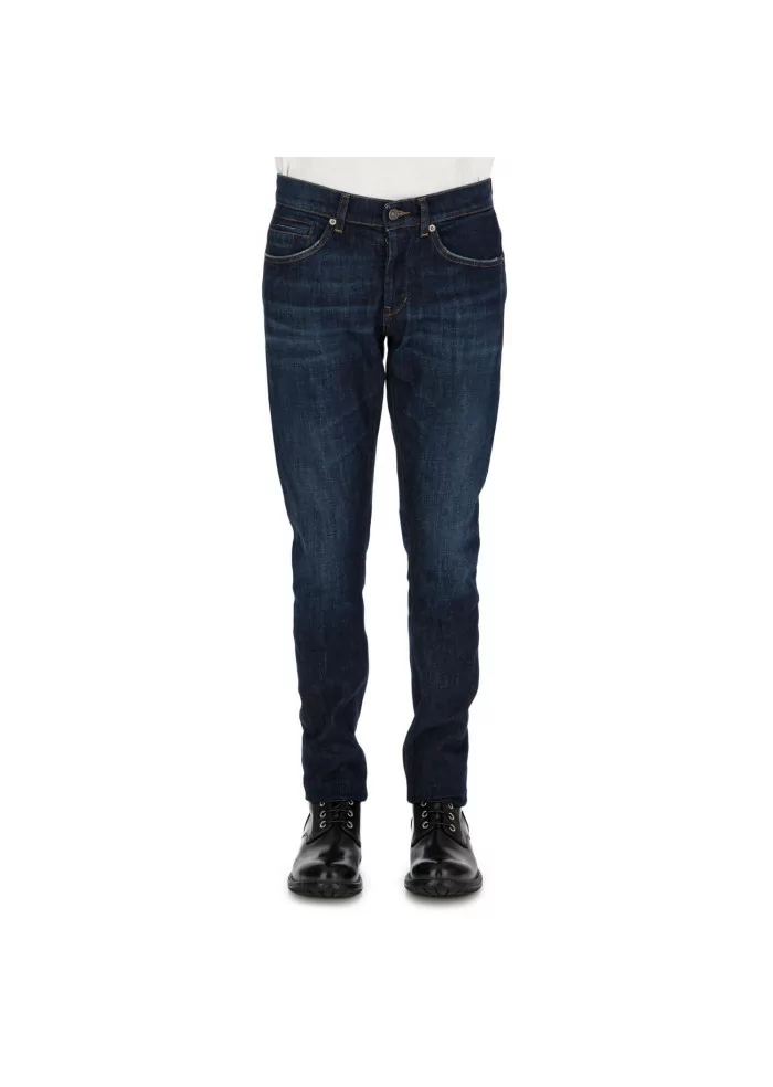 DONDUP | JEANS GEORGE SKINNY FIT BLU SCURO Affare Del Giorno