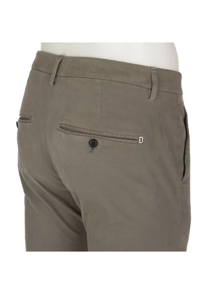 DONDUP | PANTALONI GAUBERT SLIM CHINO TAUPE Sottocosto