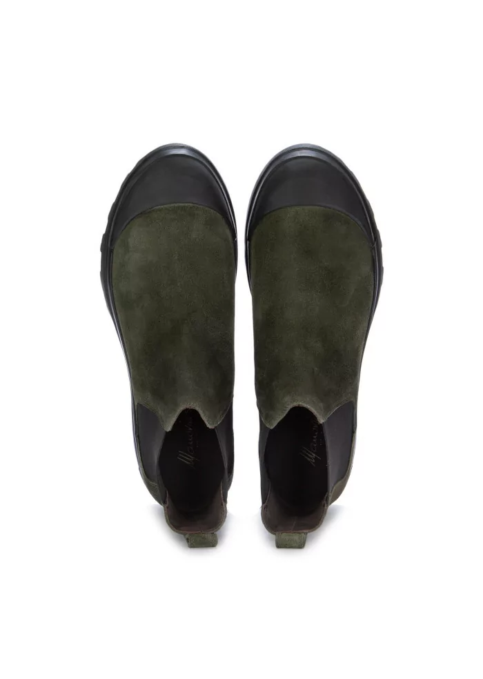 MANOVIA 52 | CHELSEA FORESTA CAMOSCIO VERDE NERO Presa
