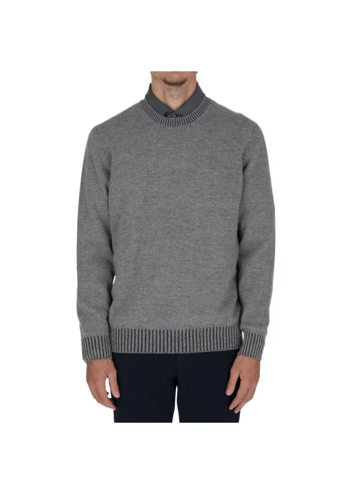 JURTA | MAGLIONE GOVA MERINO GRIGIO Economico
