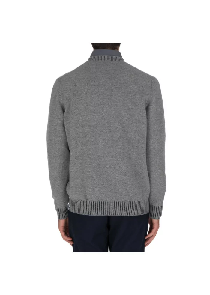 JURTA | MAGLIONE GOVA MERINO GRIGIO Economico