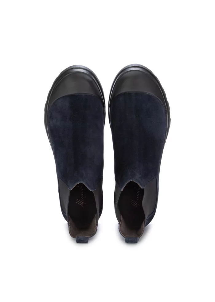 MANOVIA 52 | CHELSEA ABISSO CAMOSCIO BLU NERO Outlet