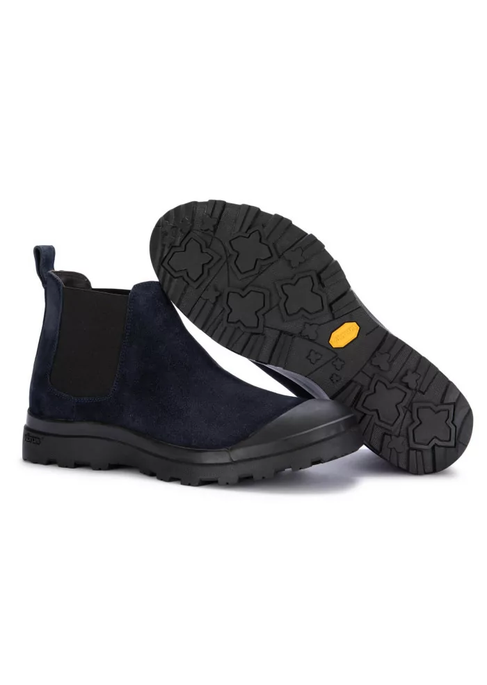 MANOVIA 52 | CHELSEA ABISSO CAMOSCIO BLU NERO Outlet