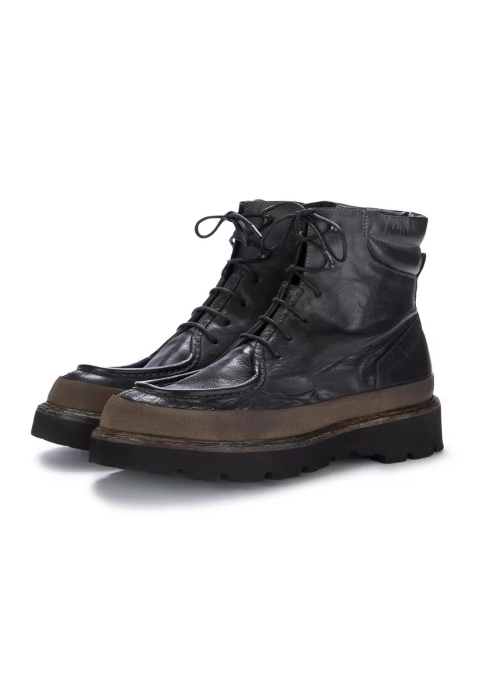 PAWELK'S | STIVALETTI ALLACCIATI BUFALO NERO Offerte