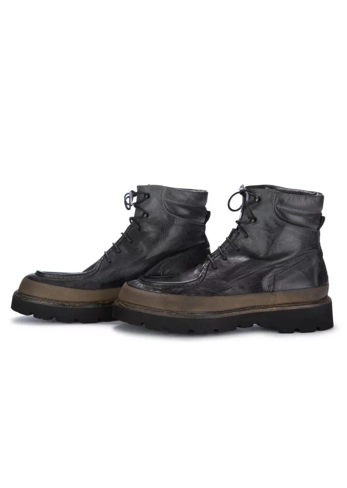 PAWELK'S | STIVALETTI ALLACCIATI BUFALO NERO Offerte