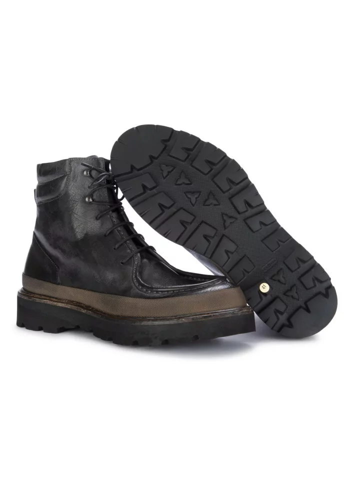 PAWELK'S | STIVALETTI ALLACCIATI BUFALO NERO Offerte