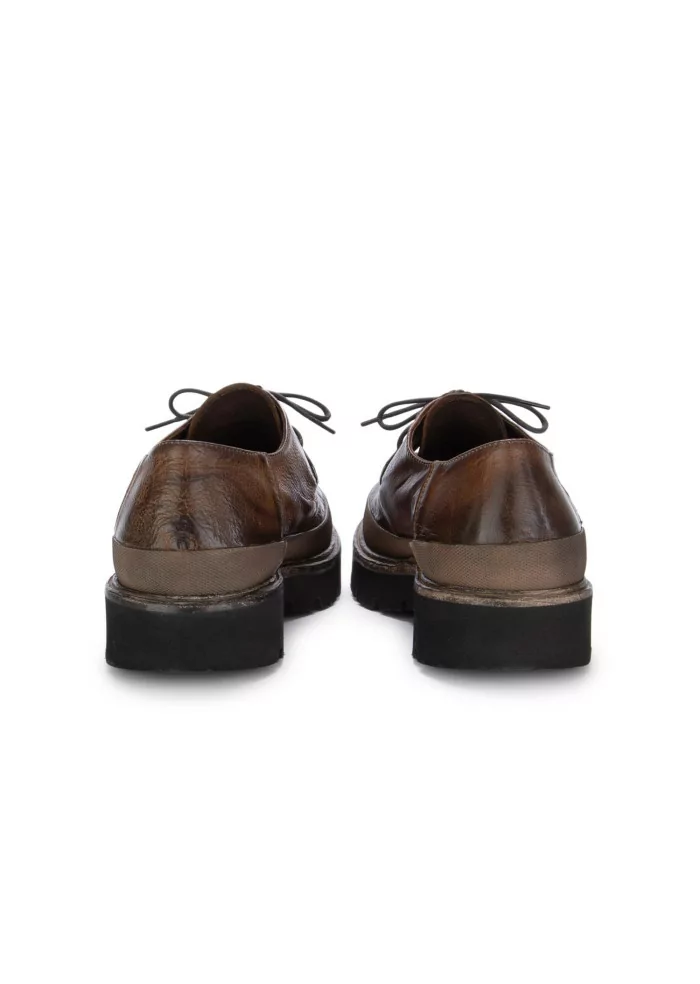 PAWELK'S | SCARPE ALLACCIATE BUFALO PELLE MARRONE Vendita Calda