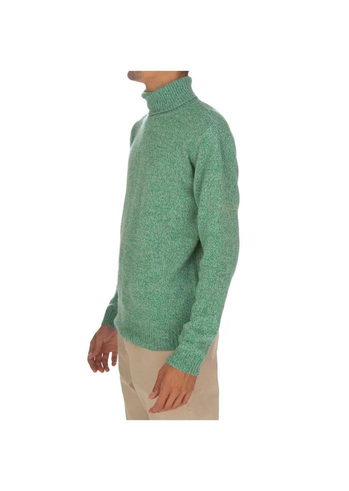 WOOL & CO | MAGLIONE DOLCEVITA VERDE Saldi Di Fabbrica