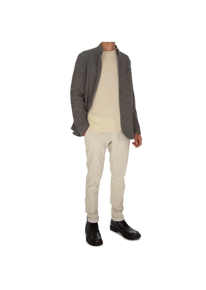 WOOL & CO | MAGLIONE GIROCOLLO BIANCO PANNA I Più Venduti