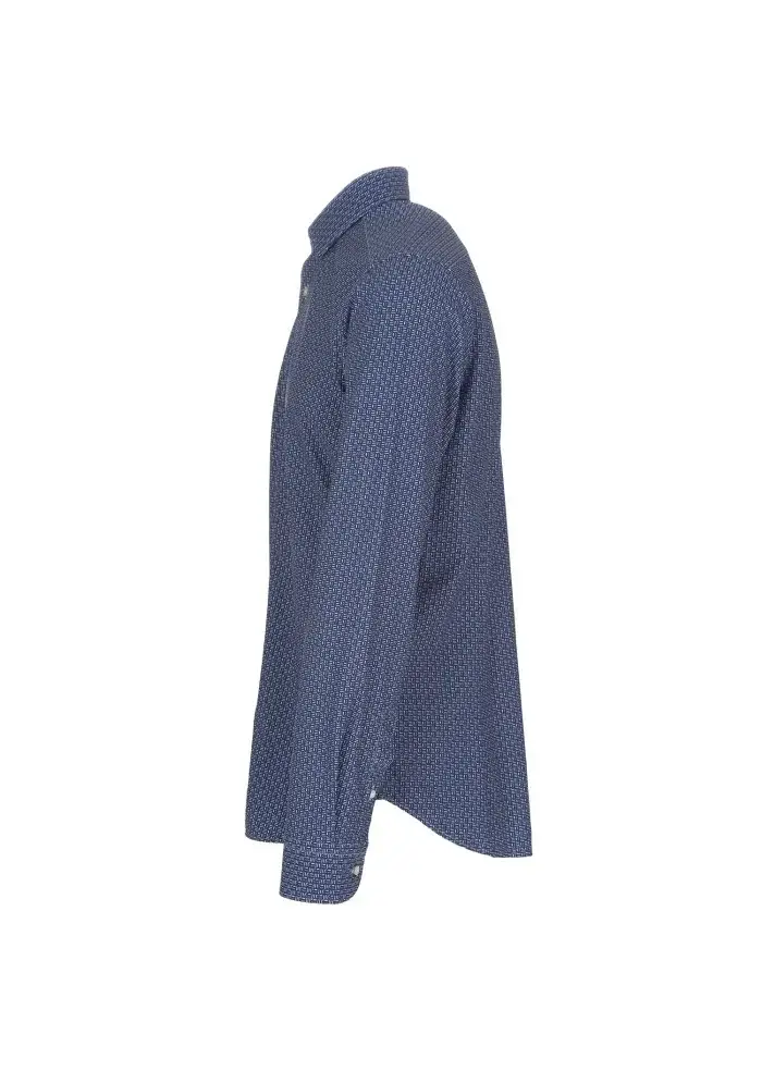 LIBERTY ROSE | CAMICIA SILVER TEC BLU In Saldo