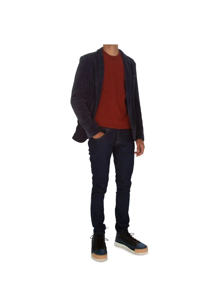 DANIELE FIESOLI | MAGLIONE GIROCOLLO ROSSO 2025