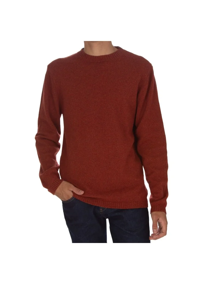 DANIELE FIESOLI | MAGLIONE GIROCOLLO ROSSO 2025