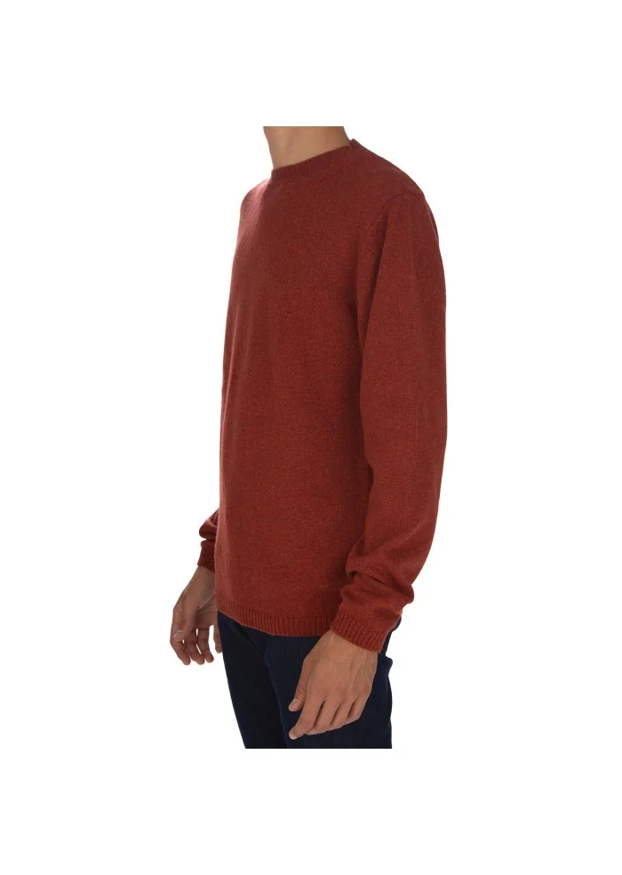 DANIELE FIESOLI | MAGLIONE GIROCOLLO ROSSO 2025