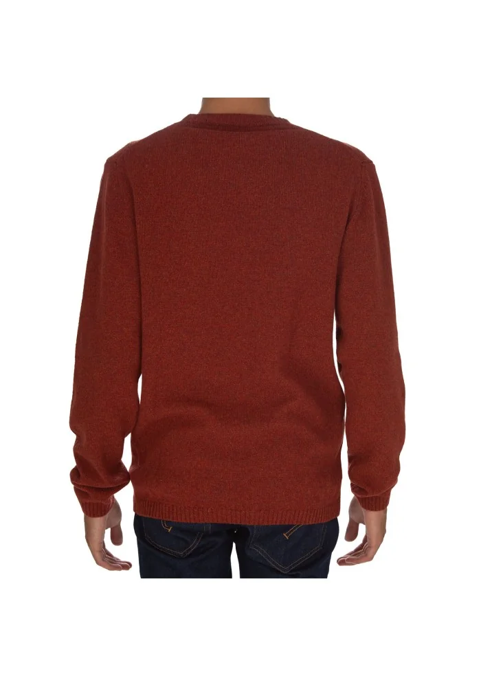 DANIELE FIESOLI | MAGLIONE GIROCOLLO ROSSO 2025