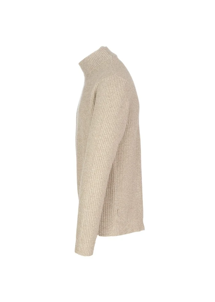 DANIELE FIESOLI | MAGLIONE COLLO ALTO BEIGE Nuovo