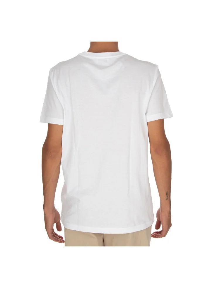 DONDUP | T-SHIRT DETTAGLIO LATERALE BIANCO Spedizione Gratuita