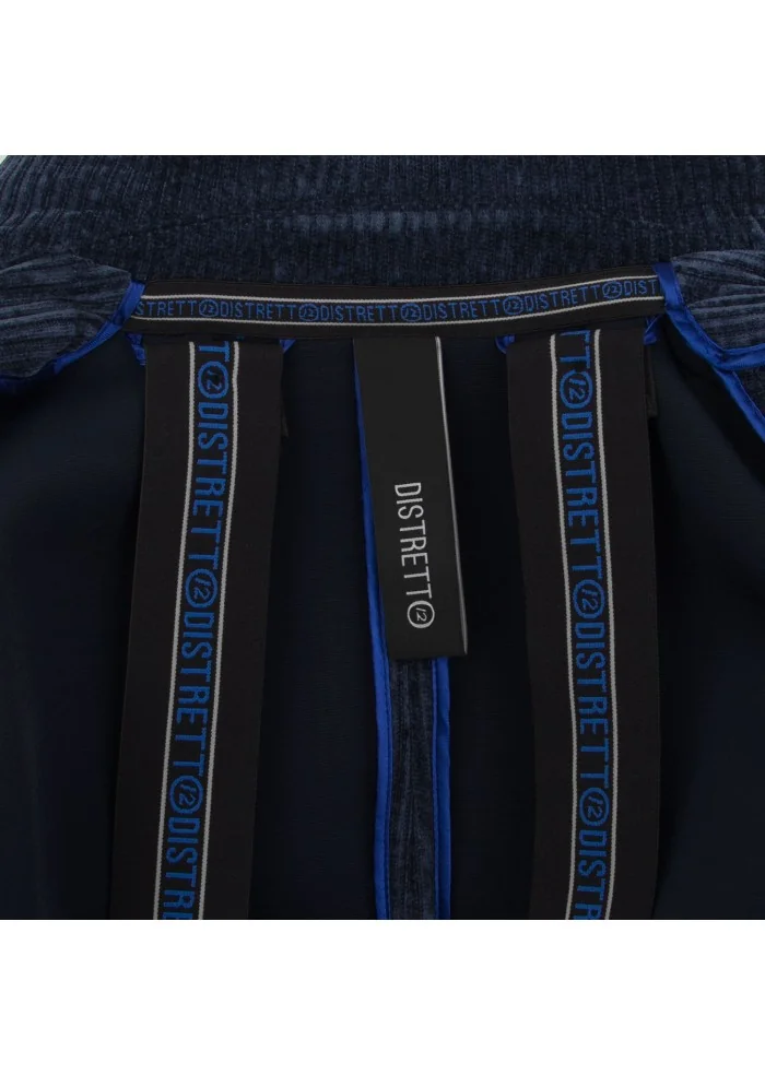 DISTRETTO 12 | CAPPOTTO PEACOAT ALBA BLU Pezzi Unici