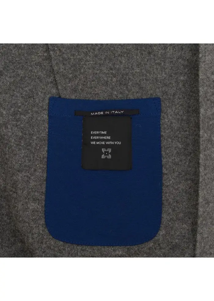 DISTRETTO 12 | GIACCA COREANA ISAIA GRIGIO Acquista Ora
