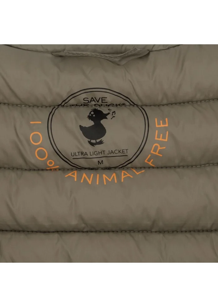 SAVE THE DUCK | PIUMINO GIGA01 DONALD GRIGIO In Vendita