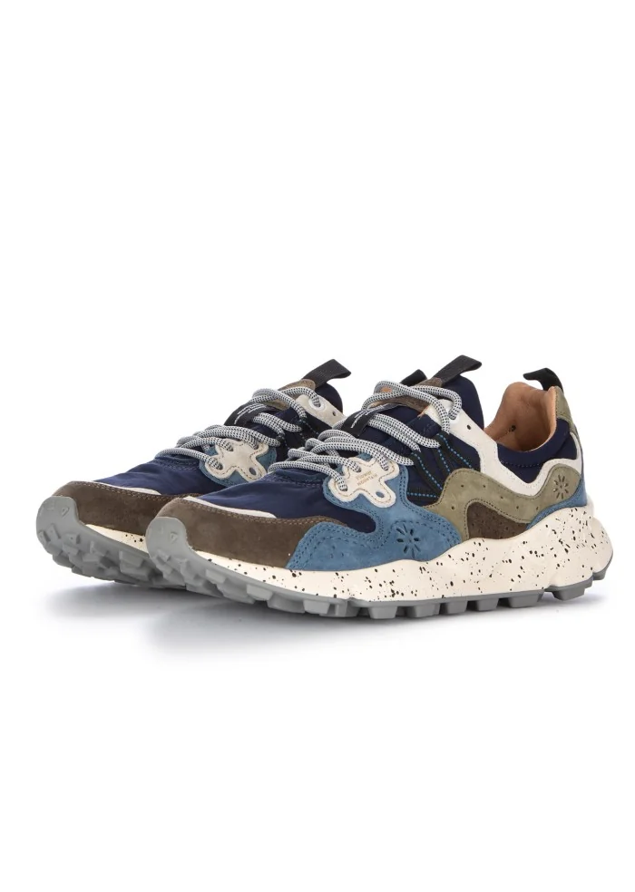 FLOWER MOUNTAIN | SNEAKERS YAMANO 3 BLU MARRONE Hotsell