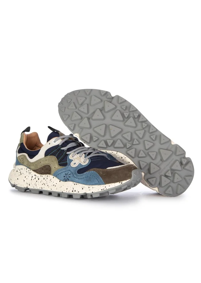 FLOWER MOUNTAIN | SNEAKERS YAMANO 3 BLU MARRONE Hotsell
