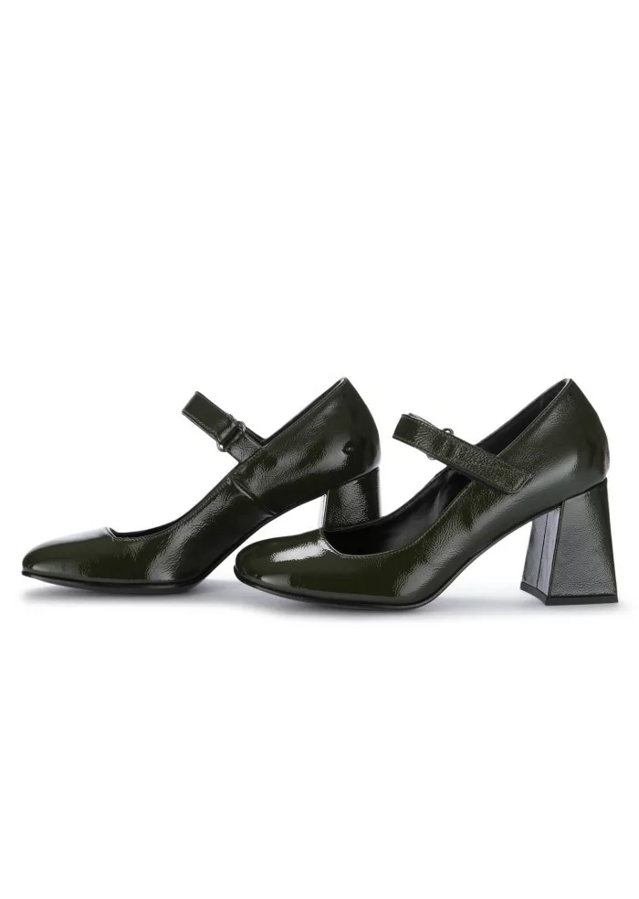NAPOLEONI | SCARPE TACCO NAPLAK VERDE BOTTIGLIA Spedizione Gratuita