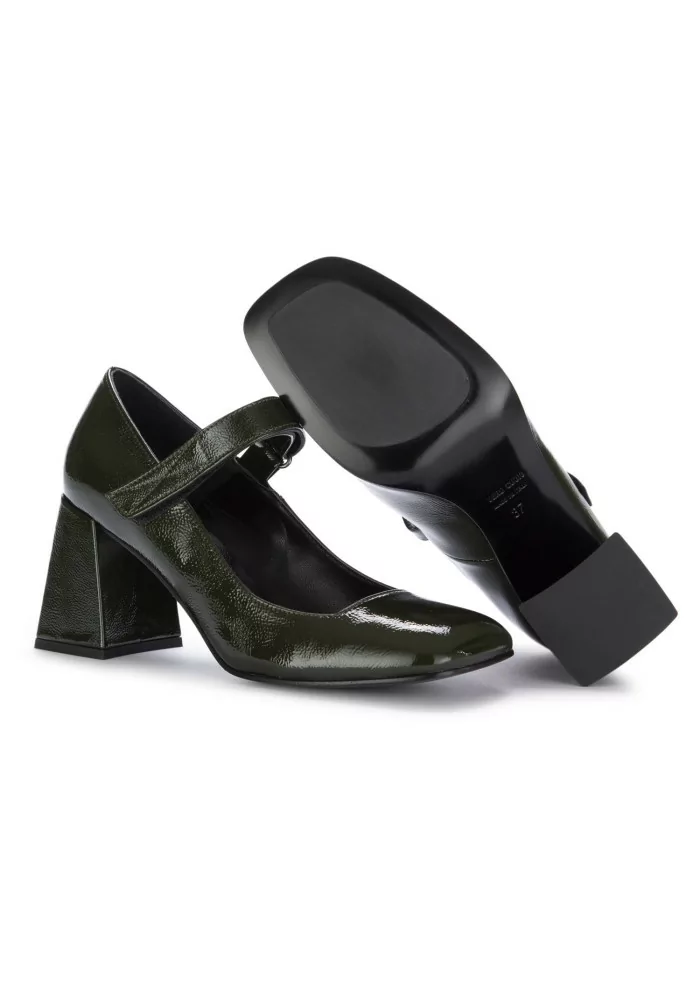 NAPOLEONI | SCARPE TACCO NAPLAK VERDE BOTTIGLIA Spedizione Gratuita