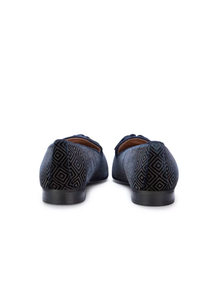 IL BORGO FIRENZE | SCARPE BASSE LETIZIA VELLUTO BLU MARRONE Sottocosto