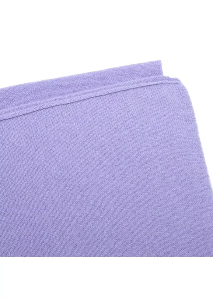 RIVIERA CASHMERE | SCIARPA RASATA LILLA Economico