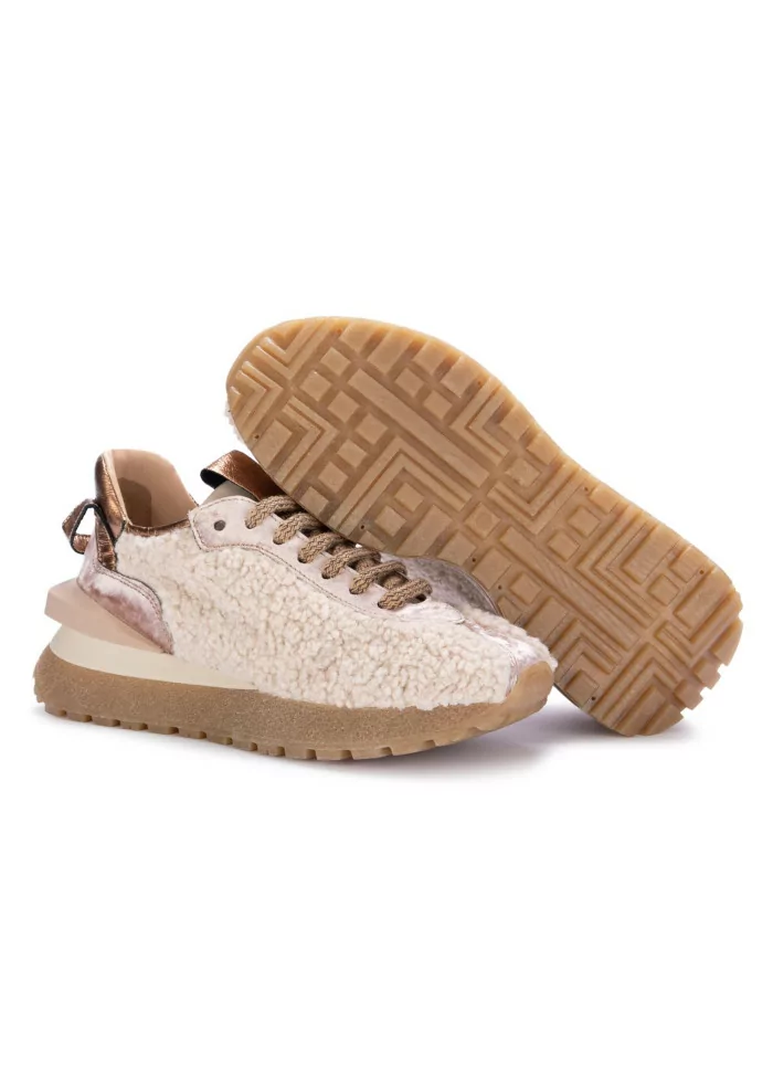 JUICE | SNEAKERS VELLUTO TEDDY BEIGE Online