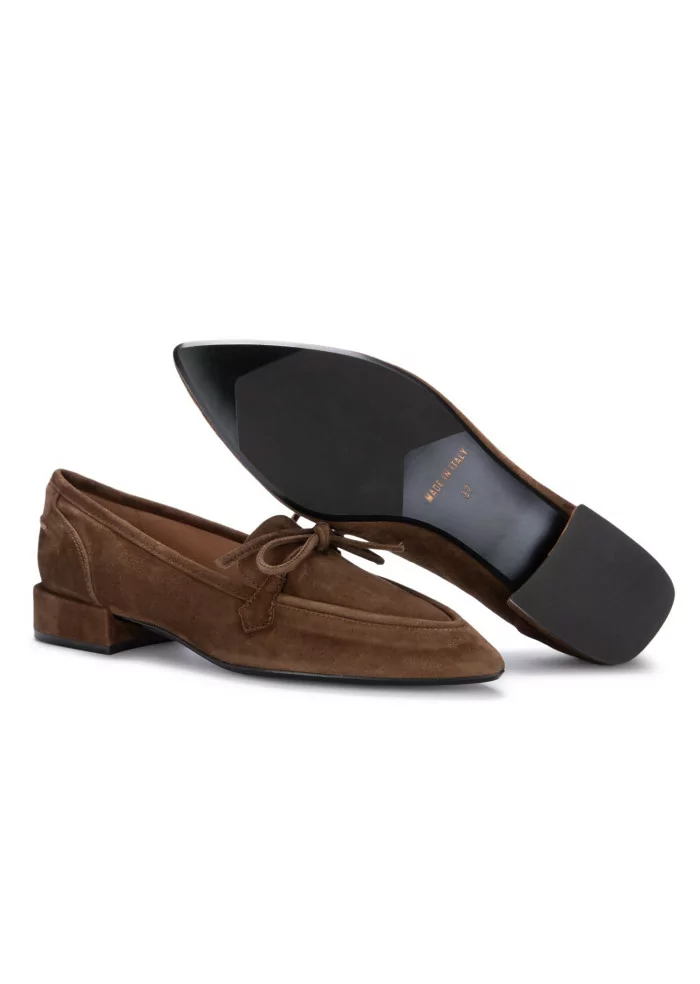 IL BORGO FIRENZE | SCARPE BASSE AMALFI CAMOSCIO MARRONE Outlet