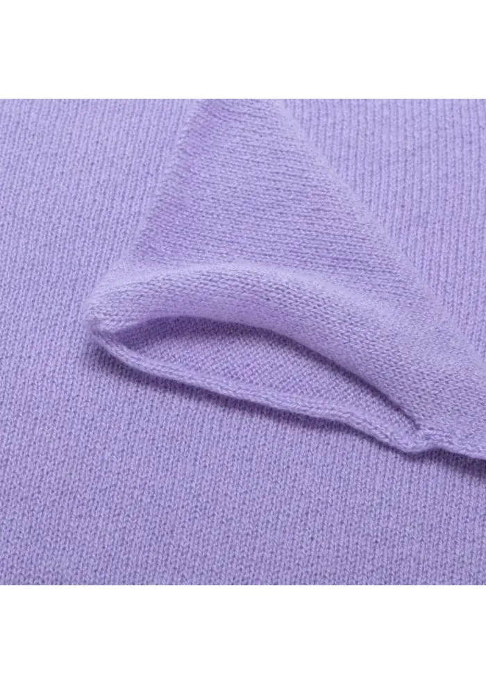 RIVIERA CASHMERE | SCALDACOLLO RASATO LILLA Saldi