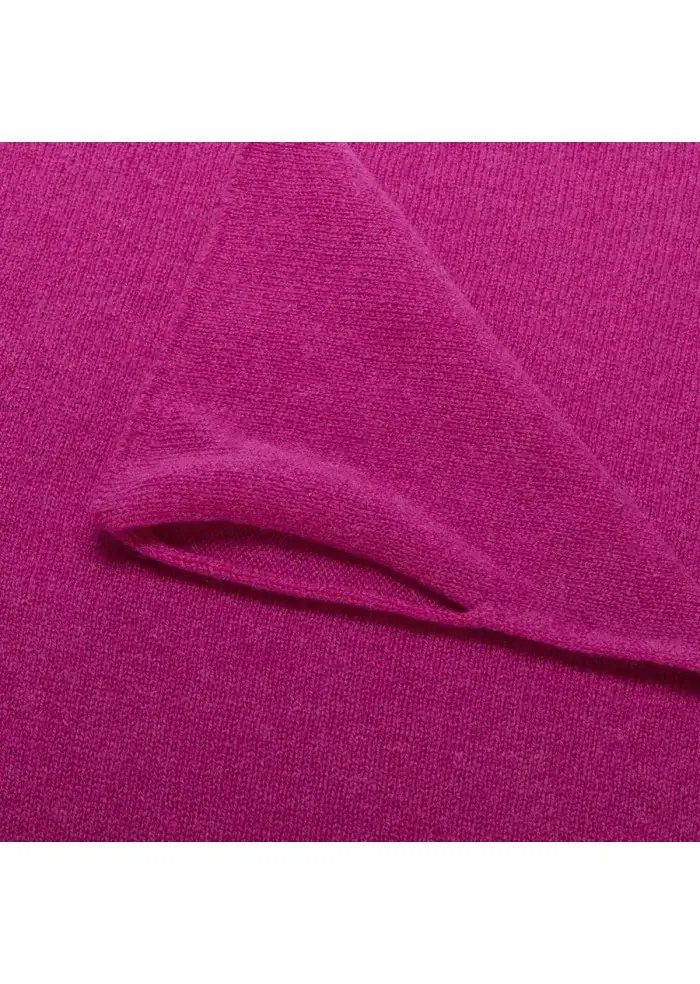 RIVIERA CASHMERE | SCALDACOLLO RASATO FUCSIA Vendite Flash