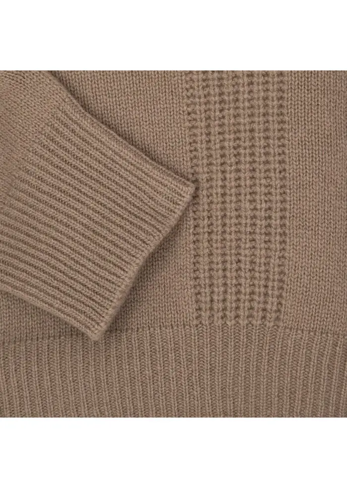 CASHMERE ISLAND | MAGLIONE PITIGLIANO GRIGIO TORTORA 2025