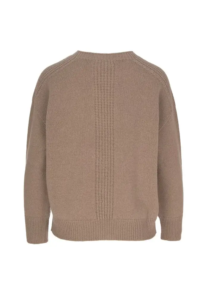 CASHMERE ISLAND | MAGLIONE PITIGLIANO GRIGIO TORTORA 2025