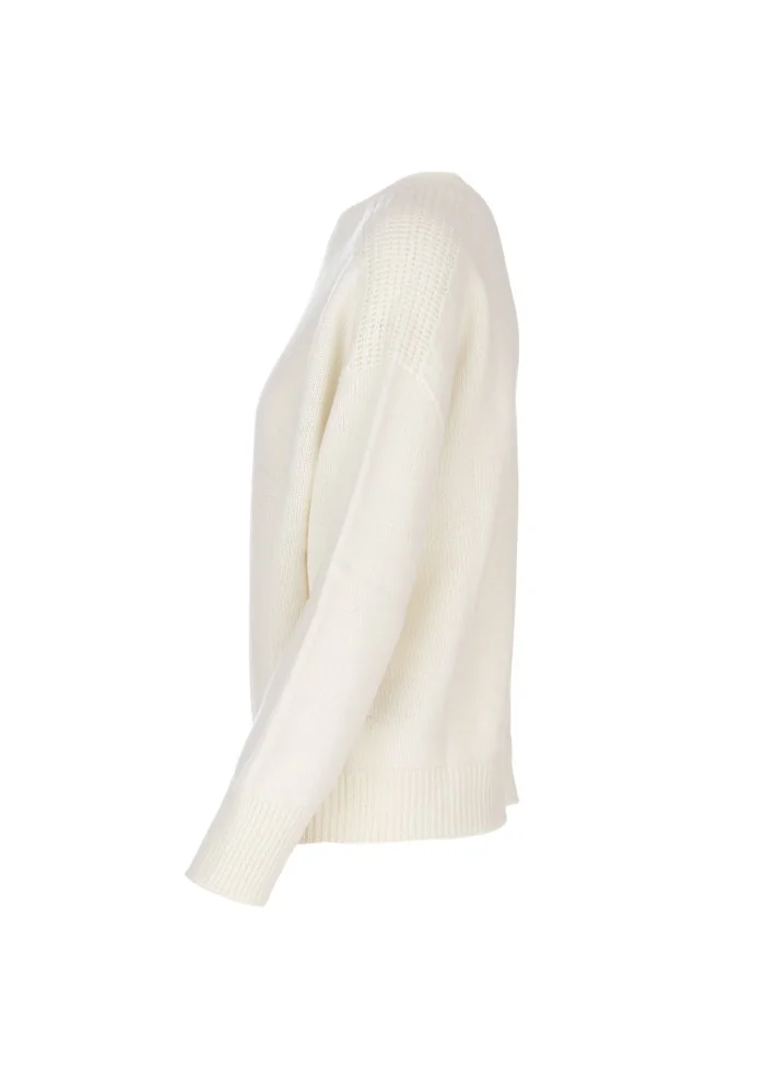CASHMERE ISLAND | MAGLIONE PITIGLIANO BIANCO POLARE Italy