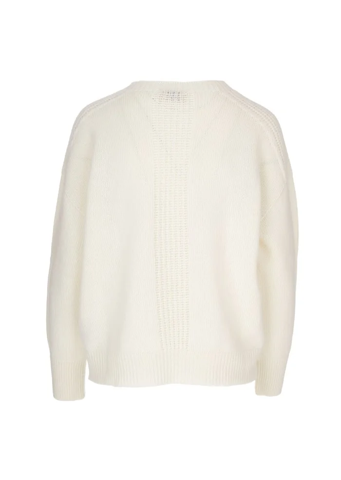 CASHMERE ISLAND | MAGLIONE PITIGLIANO BIANCO POLARE Italy