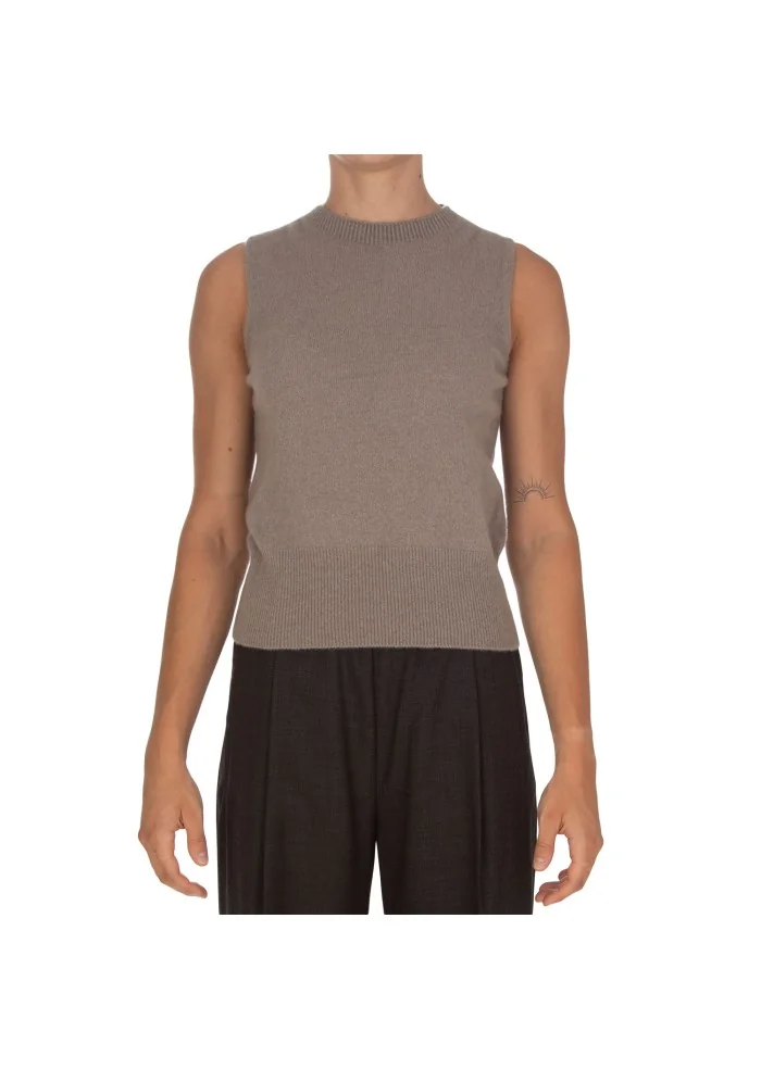 CASHMERE ISLAND | GILET E CARDIGAN KIT APPENNINO MARRONE TALPA Italia