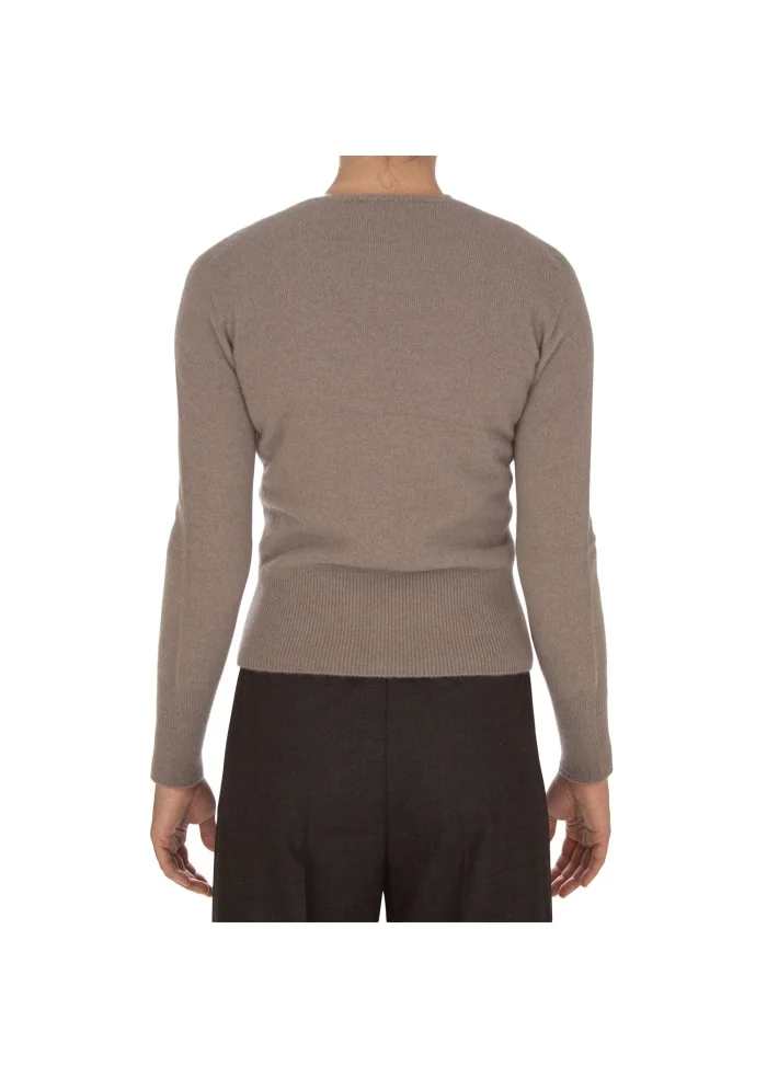CASHMERE ISLAND | GILET E CARDIGAN KIT APPENNINO MARRONE TALPA Italia