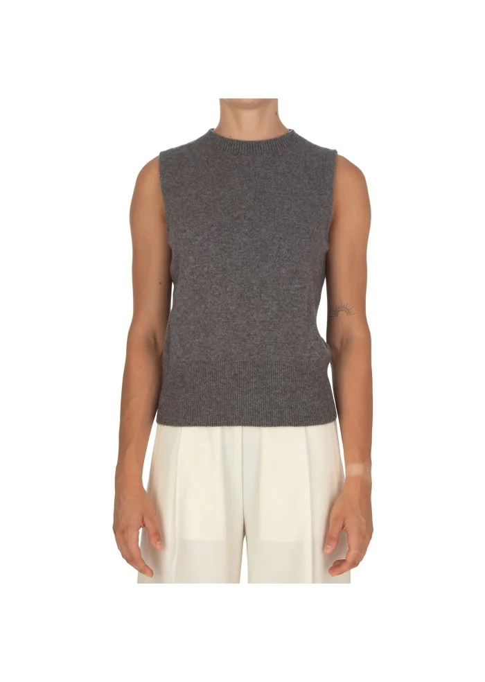 CASHMERE ISLAND | GILET E CARDIGAN KIT APPENNINO GRIGIO ANTRACITE 2025