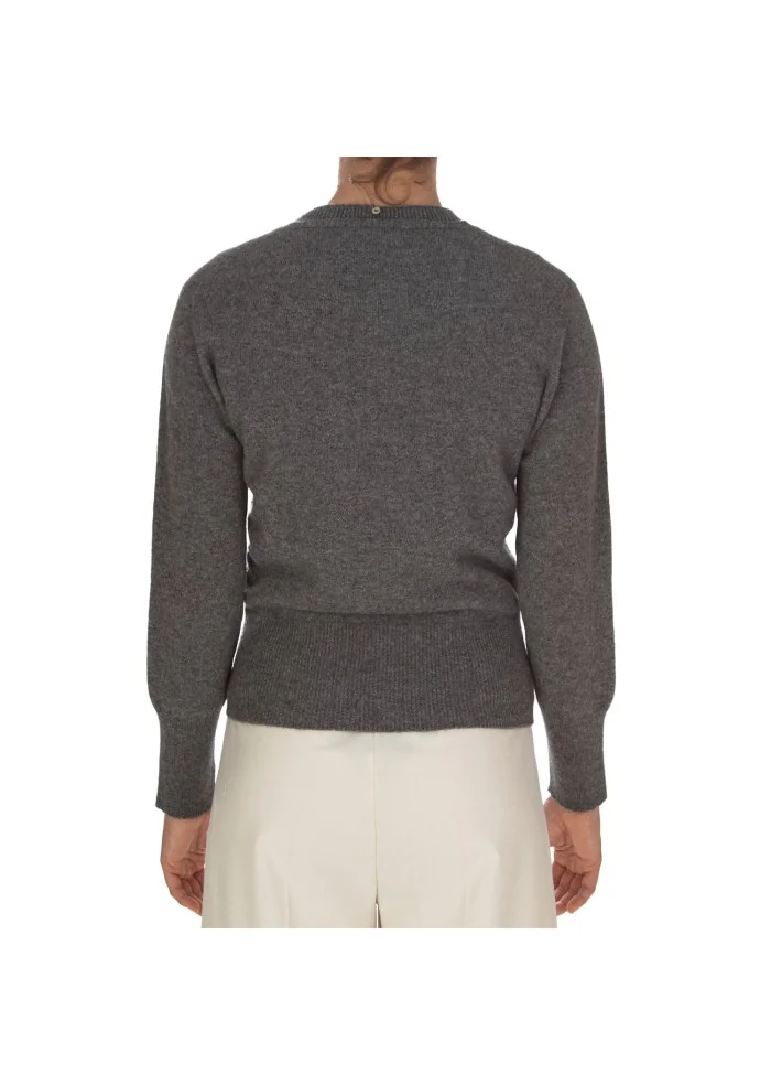CASHMERE ISLAND | GILET E CARDIGAN KIT APPENNINO GRIGIO ANTRACITE 2025