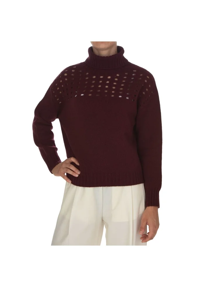 CASHMERE ISLAND | MAGLIONE ANGHIARI BORDEAUX Promozione