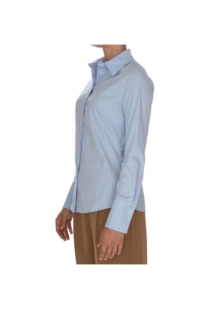 KARTIKA | CAMICIA SFIANCATA AZZURRO Pezzi Unici