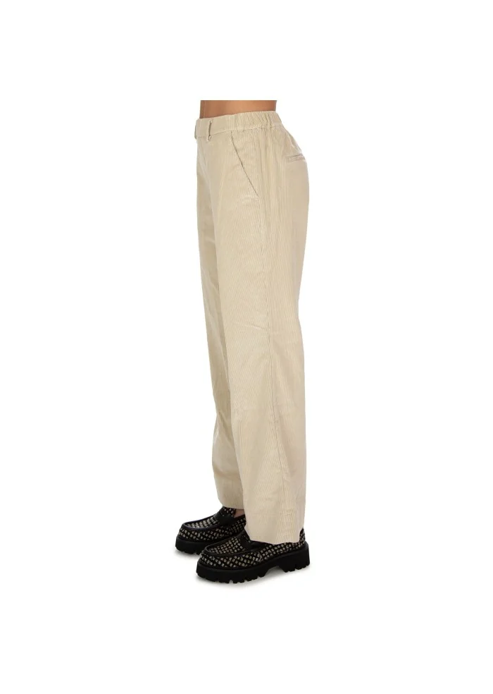 MASON'S | PANTALONI NEW YORK COZY STRAIGHT BEIGE Consegna Veloce