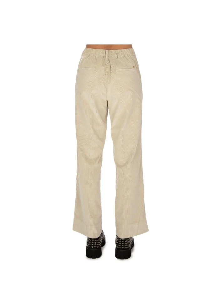 MASON'S | PANTALONI NEW YORK COZY STRAIGHT BEIGE Consegna Veloce
