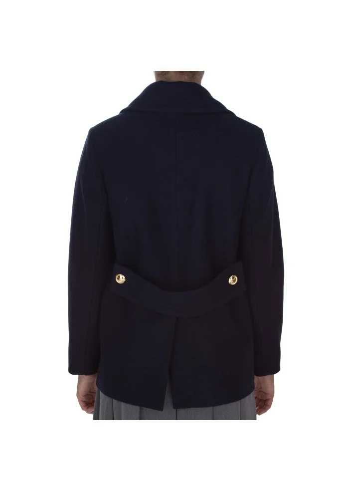 KARTIKA | CAPPOTTO DOPPIOPETTO BLU Sottocosto